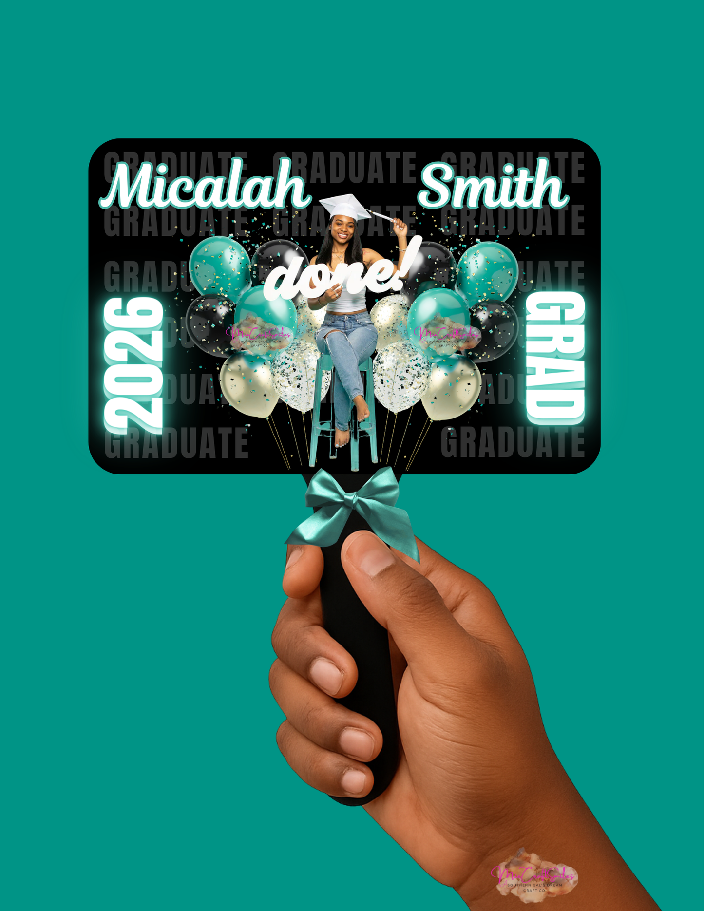 Custom Graduation Photo Paddle BUNDLE | Personalized Senior Paddle | Graduation Keepsake | Class of 2026 Gift