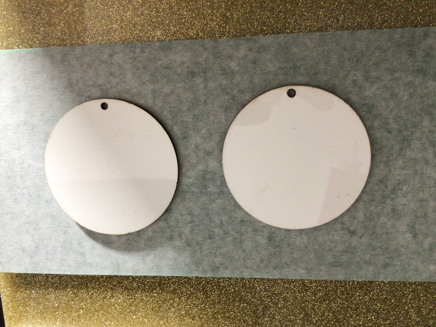 Double Sided Sublimation Ornament Rounds
