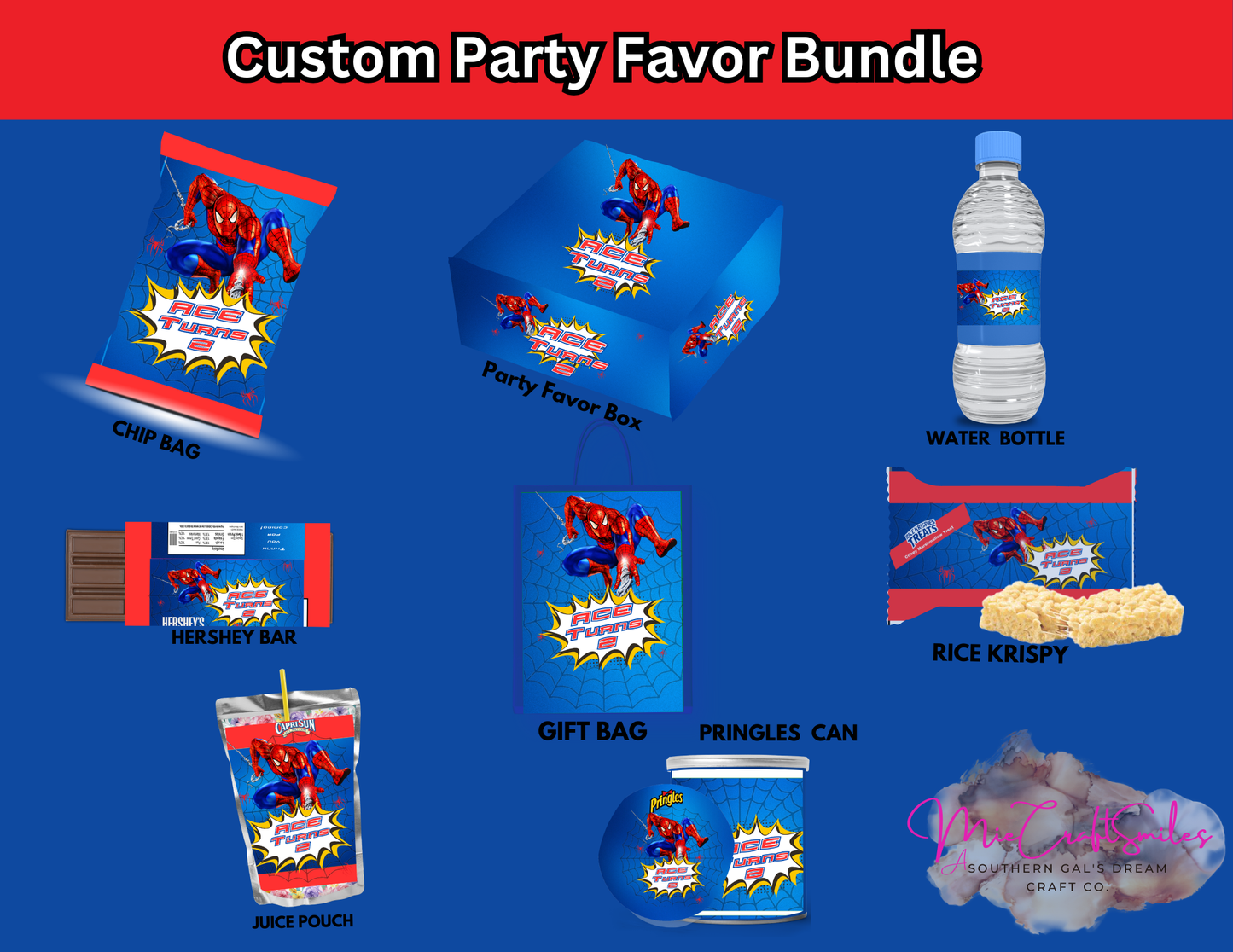 Custom Party Favor Order Request