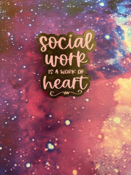 Social Work is a Work of Art – 3D Printed Bogg Bag Charm 🎨💼