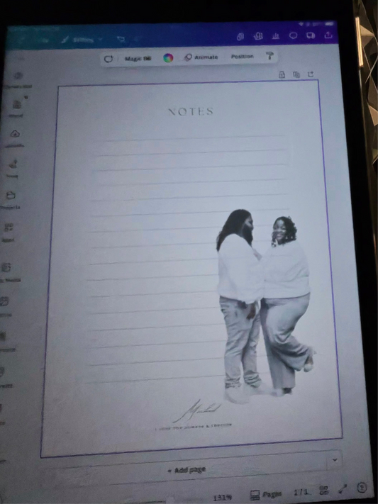 Custom Lined Paper – Personalized Writing Paper for Love Letters, Journals & Notes