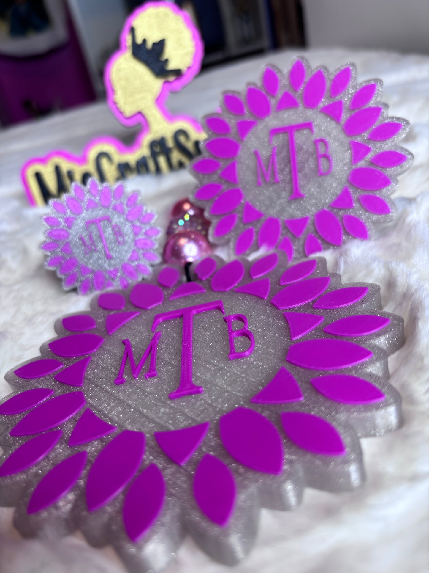 Pretty in Petals – Monogram Charm Bundle