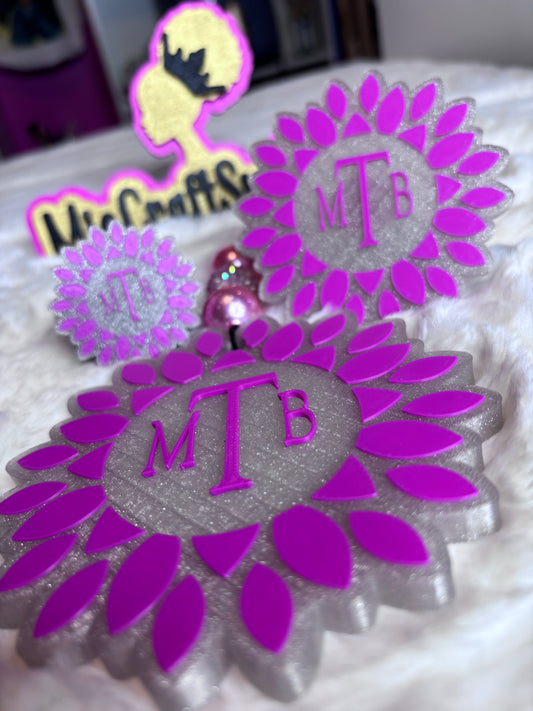 Pretty in Petals – Monogram Charm Bundle