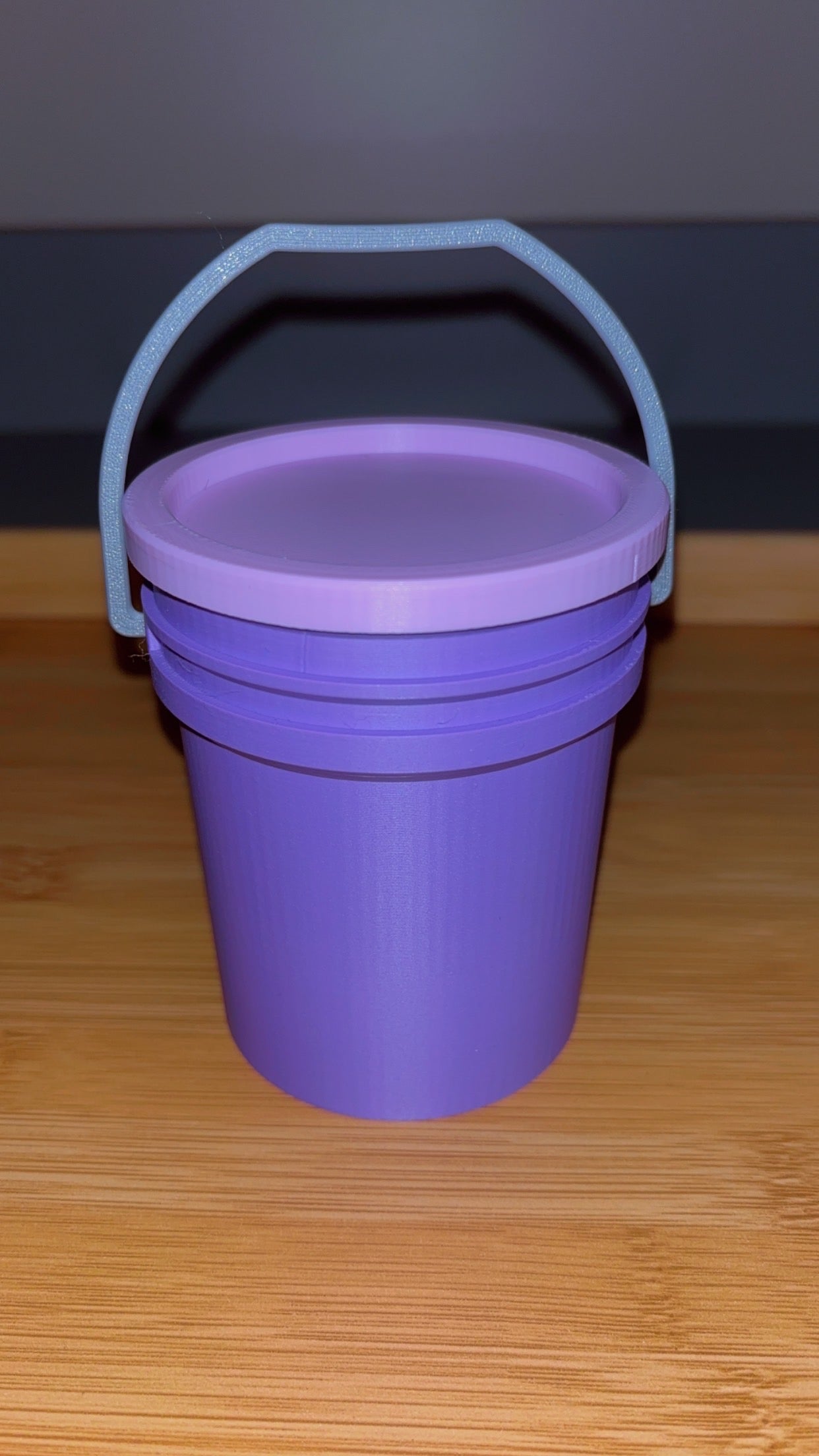 3D Printed Mini Bucket – Custom Color | Blank