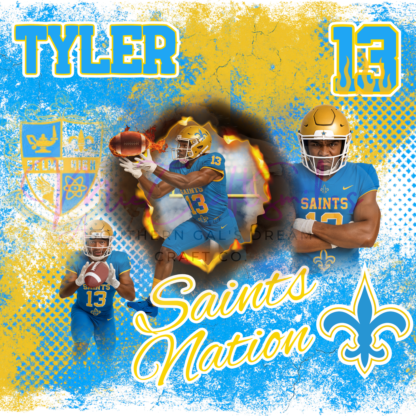 Homecoming Pop-Out Spirit Towel | Custom School Spirit Rally Towel