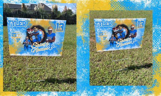 Homecoming Yard Sign | Custom School Spirit Yard Sign